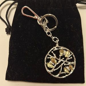 Michael Aram buffterfly Ginkgo keychain / bag charm